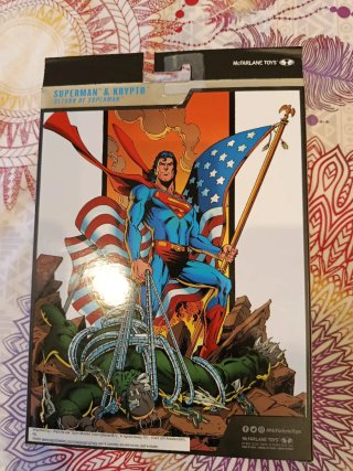 MCFARLANE SUPERMAN Y KRYPTO THE RETURN OF SUPERMAN