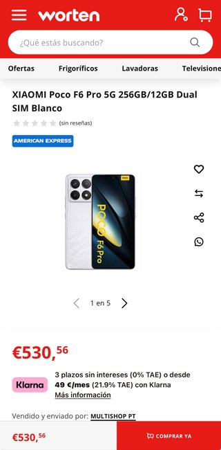 Xiaomi Poco F6 Pro Bianco