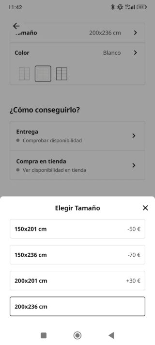 Estructura riel metálico blanco