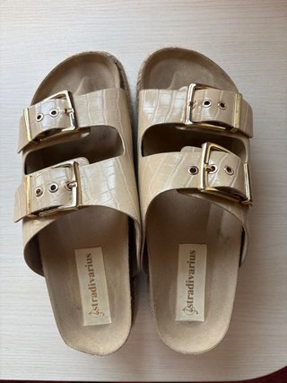 Sandalias Stradivarius Beige Talla 41