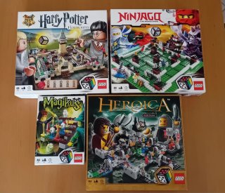 Lotto 4 lego giochi di societá