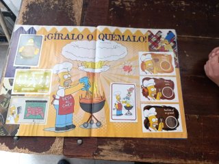 Álbum Cromos The Simpsons Colección Springfield