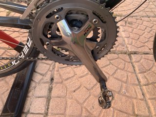 Bicicleta carretera + rodillo entrenamiento
