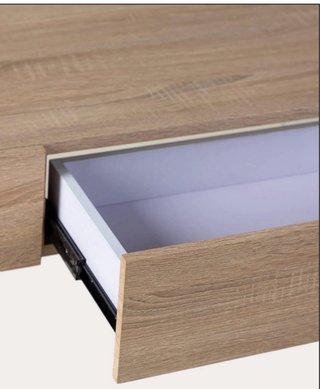Consola Galad Madera y Cristal