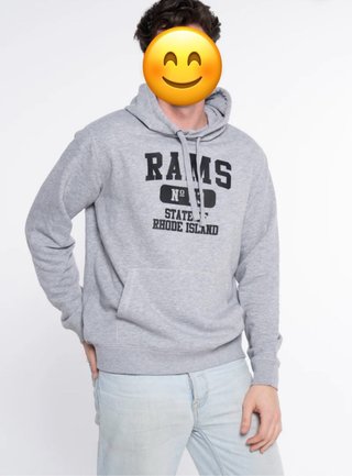 Sudadera Rams Nº 23 State of Rhode Island