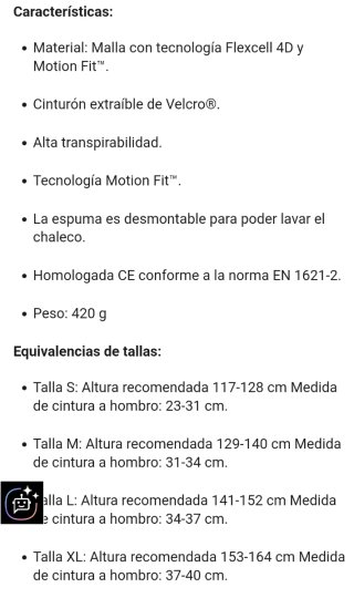 Espaldera Salomon Junior Esquí