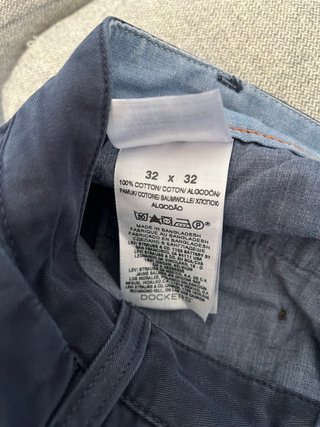 Pantaloni Blu Scuro Dockers