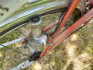 Bicicleta BH plegable roja