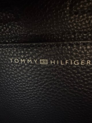 Mochila Tommy Hilfiger Negra Rayas