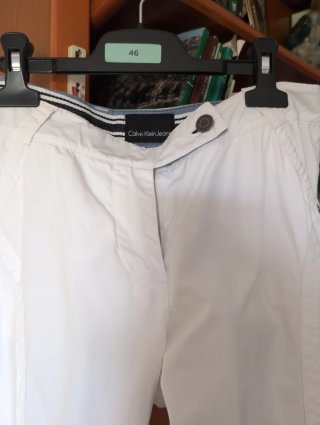 Bermudas Calvin Klein Blancas Talla 40