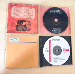 Lote 2 CDs Julio Iglesias: De Niña a Mujer y Noche