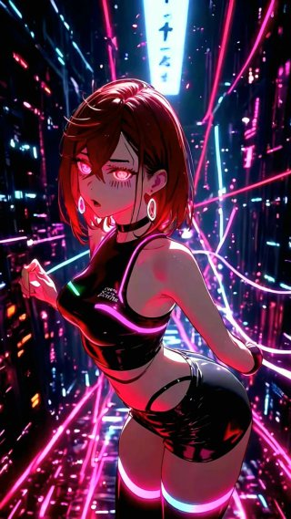 Poster Dandadan Momo Ayase