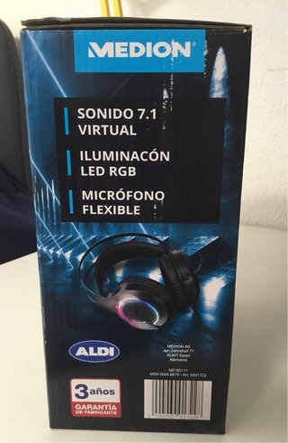 Auriculares Gaming RGB
