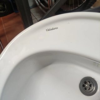 Lavabo de encastrar Valladares blanco