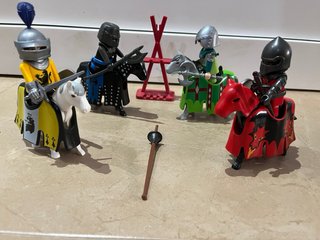 Lote Playmobil Caballeros Medievales