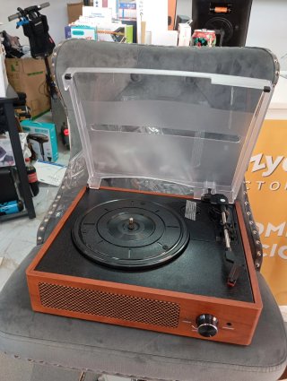 Tocadiscos Vintage Madera