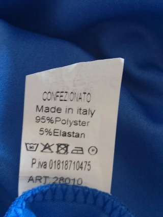 Abito elegante donna blu elettrico