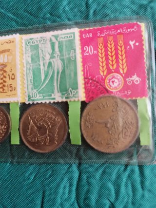 Monedas y sellos de Egipto