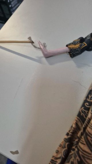 2 Marionetas Wayang Golek Antiguas
