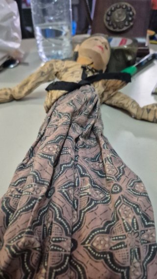 2 Marionetas Wayang Golek Antiguas