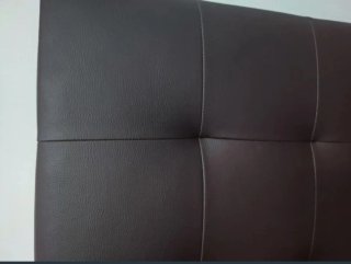 Cabecero polipiel marrón 160 cm