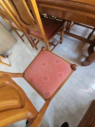 Mesa comedor madera maciza