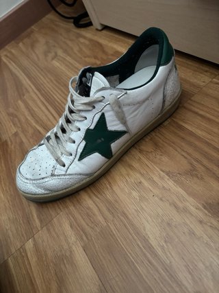Golden Goose Ballstar ORIGINALES Verde y Blanco