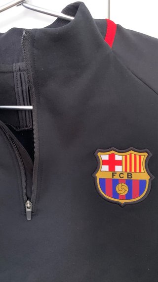 Chaqueta Nike FC Barcelona Negra Talla L (13-14año