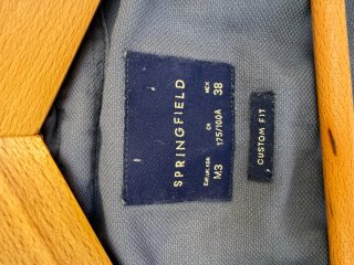 Camisa Springfield Manga Corta Azul Marino Talla M