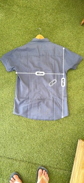 Camisa Springfield Manga Corta Azul Marino Talla M
