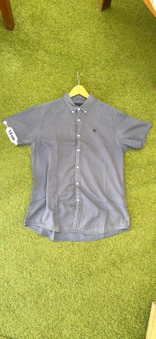 Camisa Springfield Manga Corta Azul Marino Talla M