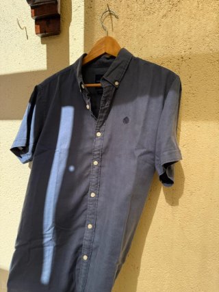Camisa Springfield Manga Corta Azul Marino Talla M