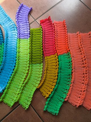 Enlaces para pistas de coches de juguete