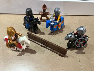 Lote Playmobil Caballeros Medievales