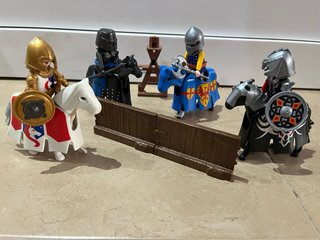 Lote Playmobil Caballeros Medievales