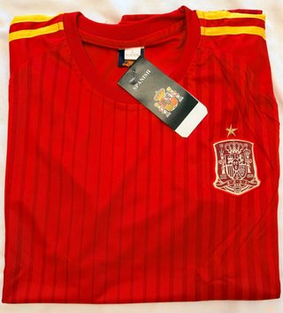 Camiseta Selección Española Talla L Adulto .