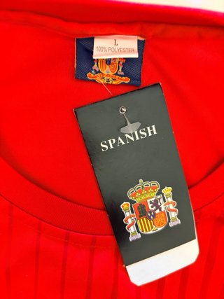 Camiseta Selección Española Talla L Adulto .