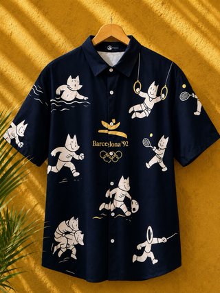 Camisa Natureza Barcelona '92