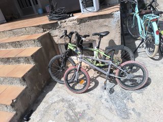 Bicicleta infantil y 16 y 20 pulgadas