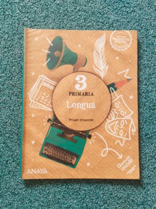 Libros de lengua de 3° de primaria.