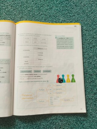 Libros de lengua de 3° de primaria.