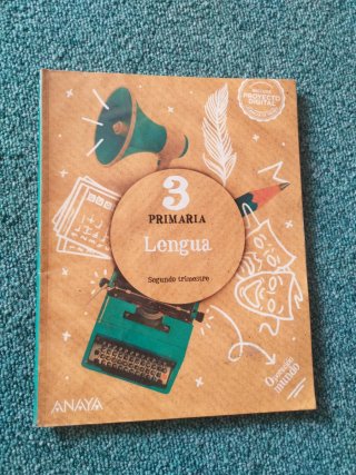 Libros de lengua de 3° de primaria.