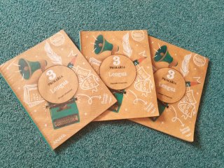 Libros de lengua de 3° de primaria.