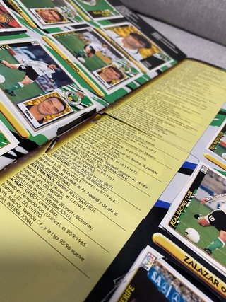 Álbum Cromos Liga 97/98 Oficial
