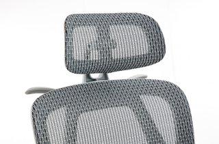 Silla de oficina ergonómica gris