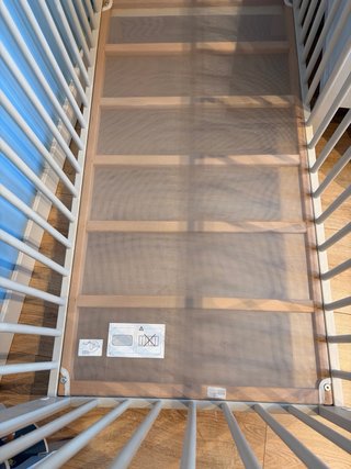 Cuna IKEA Sniglar Beige y colchón ortopédico