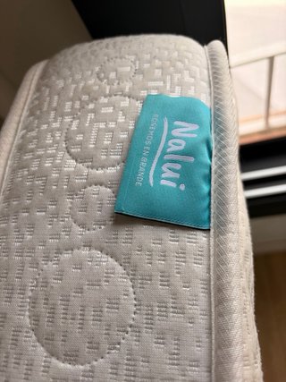 Cuna IKEA Sniglar Beige y colchón ortopédico