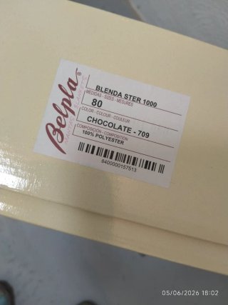 Mesa camilla redonda 80cm y enaguas chocolate