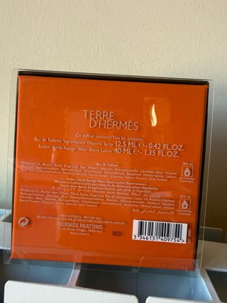 Estuche Regalo Hermès Terre d'Hermès