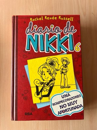 Lote 7 libros Diario de Nikki, Rachel Renée Russel